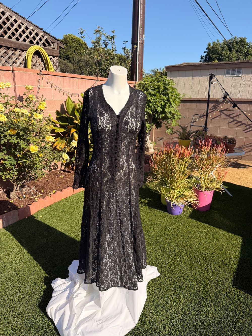 Lace Black Dress